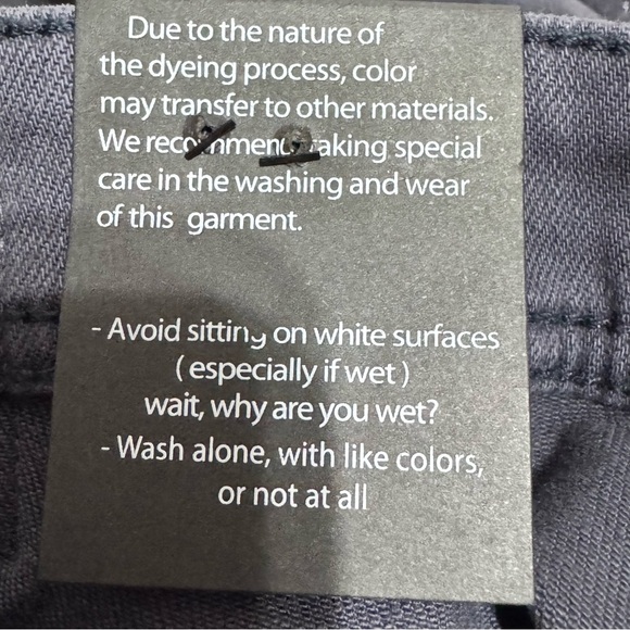 NWT Blank NYC Staton Grey Jeans Size 30 X 32 - Picture 5 of 6